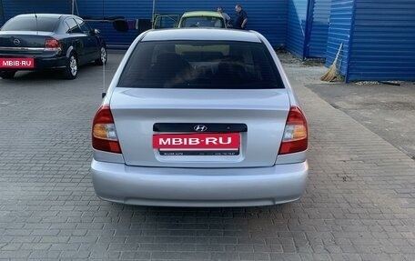 Hyundai Accent II, 2004 год, 495 000 рублей, 4 фотография