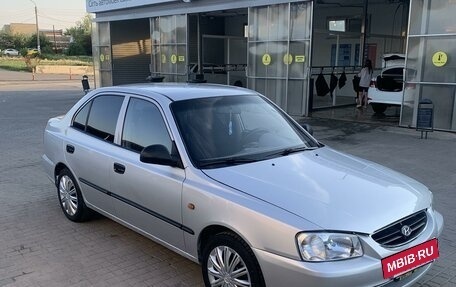 Hyundai Accent II, 2004 год, 495 000 рублей, 3 фотография