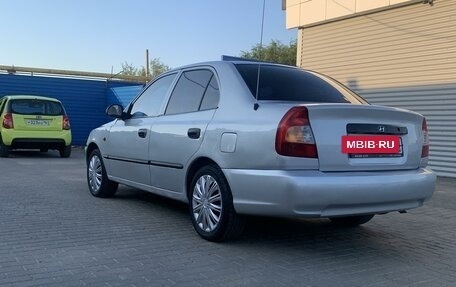 Hyundai Accent II, 2004 год, 495 000 рублей, 5 фотография