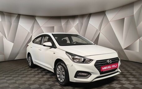 Hyundai Solaris II рестайлинг, 2019 год, 1 399 700 рублей, 3 фотография