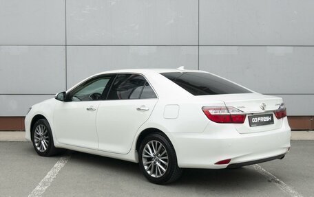 Toyota Camry, 2016 год, 2 469 000 рублей, 2 фотография