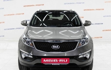 KIA Sportage III, 2016 год, 1 445 000 рублей, 2 фотография