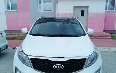 KIA Sportage III, 2012 год, 1 350 000 рублей, 2 фотография