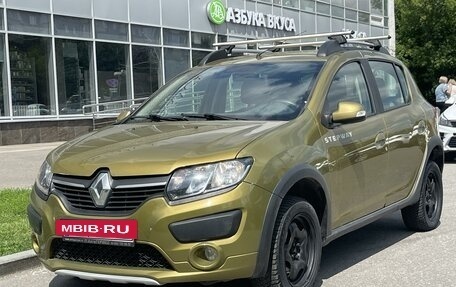 Renault Sandero II рестайлинг, 2016 год, 810 000 рублей, 2 фотография