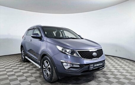 KIA Sportage III, 2014 год, 1 801 500 рублей, 3 фотография