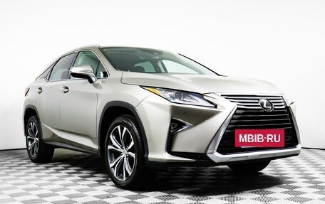 Lexus RX IV рестайлинг, 2017 год, 4 532 000 рублей, 3 фотография