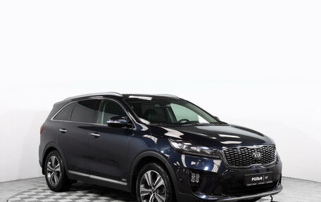 KIA Sorento III Prime рестайлинг, 2018 год, 3 657 000 рублей, 3 фотография