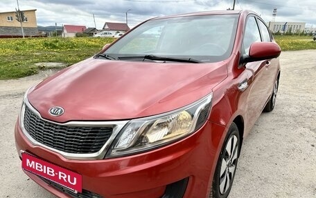 KIA Rio III рестайлинг, 2012 год, 3 фотография