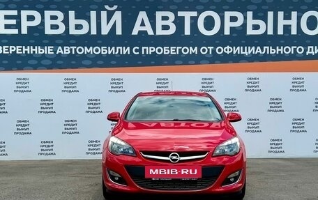 Opel Astra J, 2014 год, 1 100 000 рублей, 2 фотография