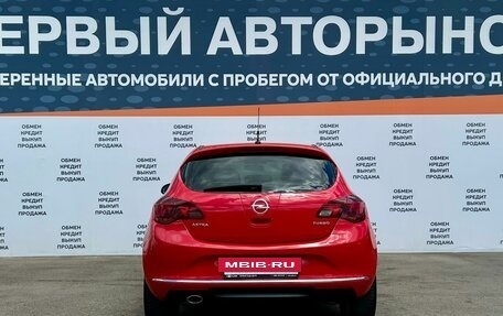 Opel Astra J, 2014 год, 1 100 000 рублей, 6 фотография