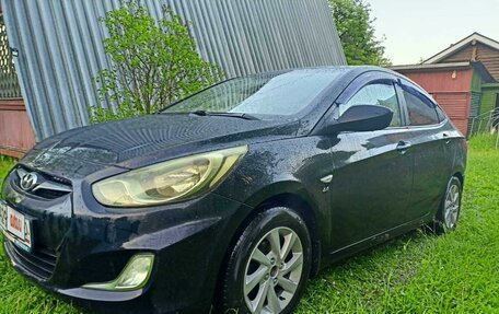 Hyundai Solaris II рестайлинг, 2011 год, 615 000 рублей, 9 фотография