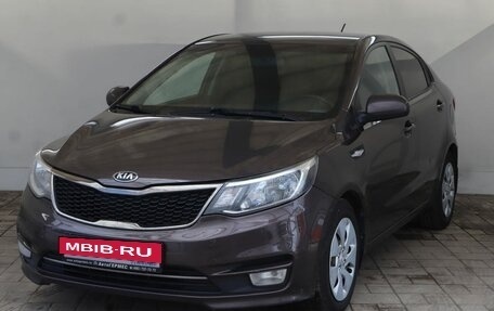 KIA Rio III рестайлинг, 2016 год, 1 180 000 рублей, 1 фотография