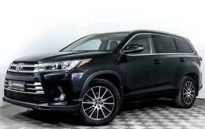 Toyota Highlander III, 2018 год, 3 199 000 рублей, 1 фотография