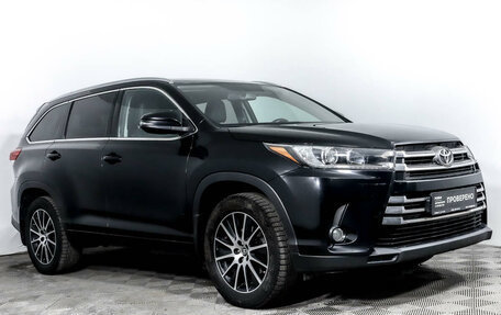 Toyota Highlander III, 2018 год, 3 199 000 рублей, 3 фотография