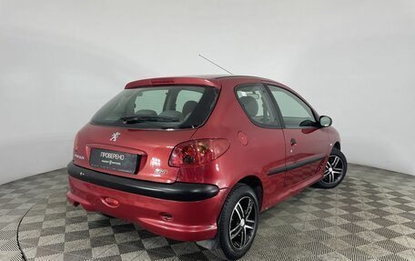 Peugeot 206, 2007 год, 355 000 рублей, 6 фотография