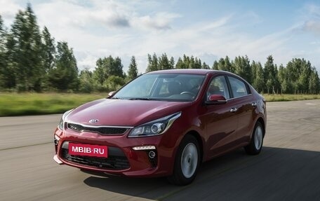 KIA Rio IV, 2017 год, 1 400 000 рублей, 1 фотография