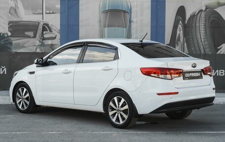 KIA Rio III рестайлинг, 2016 год, 1 399 000 рублей, 2 фотография