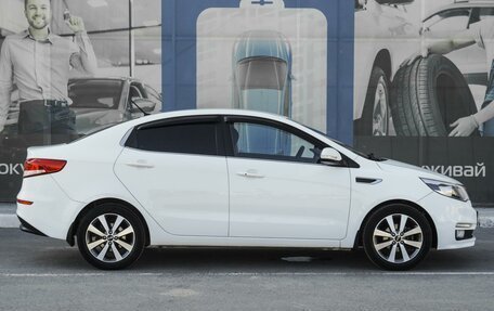 KIA Rio III рестайлинг, 2016 год, 1 399 000 рублей, 5 фотография