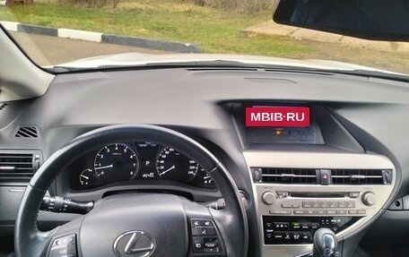 Lexus RX III, 2011 год, 2 199 000 рублей, 9 фотография