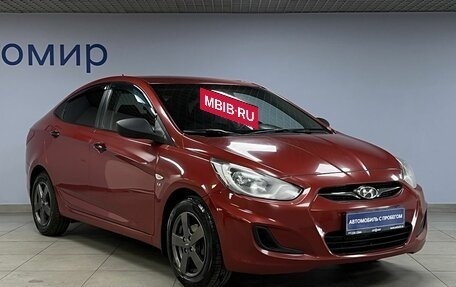 Hyundai Solaris II рестайлинг, 2014 год, 915 000 рублей, 3 фотография