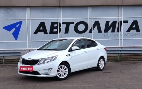 KIA Rio III рестайлинг, 2014 год, 877 000 рублей, 1 фотография