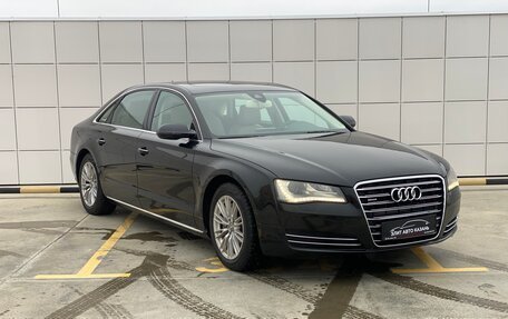 Audi A8, 2010 год, 1 540 000 рублей, 4 фотография