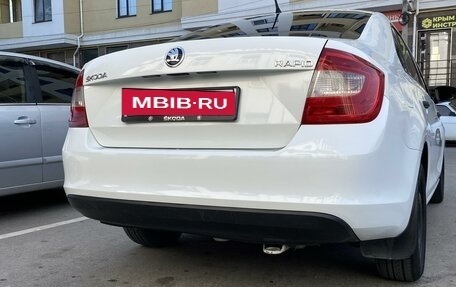 Skoda Rapid I, 2014 год, 640 000 рублей, 8 фотография