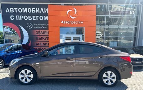 Hyundai Solaris II рестайлинг, 2014 год, 1 060 000 рублей, 4 фотография