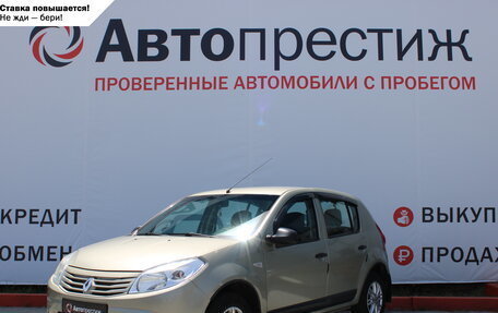 Renault Sandero I, 2011 год, 599 000 рублей, 1 фотография