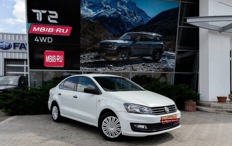 Volkswagen Polo VI (EU Market), 2016 год, 1 245 000 рублей, 1 фотография