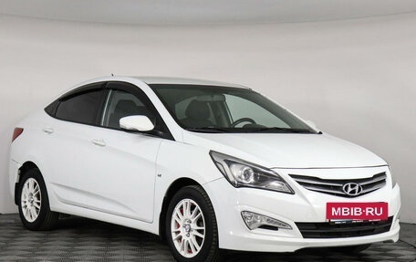 Hyundai Solaris II рестайлинг, 2014 год, 1 290 000 рублей, 3 фотография