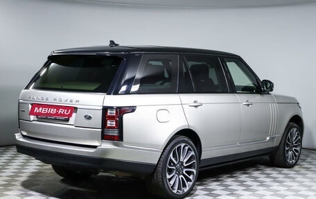 Land Rover Range Rover IV рестайлинг, 2016 год, 6 990 000 рублей, 5 фотография