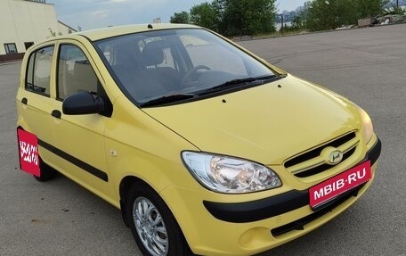 Hyundai Getz I рестайлинг, 2008 год, 525 000 рублей, 1 фотография