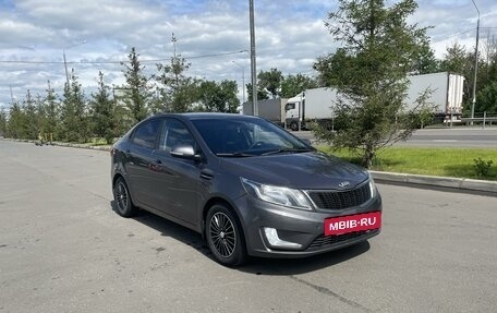 KIA Rio III рестайлинг, 2014 год, 960 000 рублей, 3 фотография