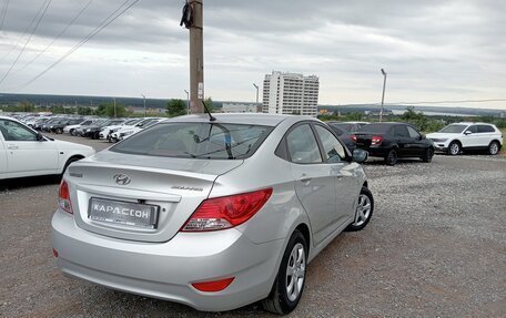 Hyundai Solaris II рестайлинг, 2011 год, 800 000 рублей, 2 фотография