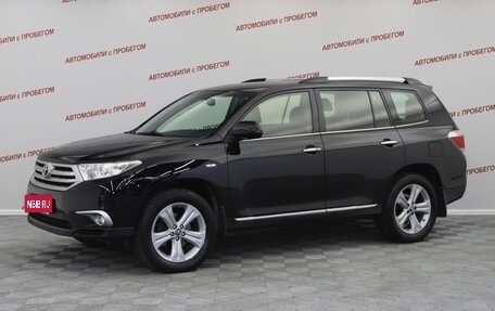 Toyota Highlander III, 2013 год, 1 899 000 рублей, 1 фотография