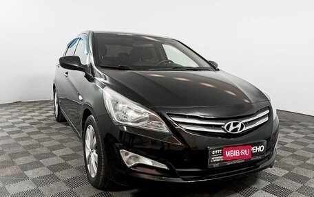 Hyundai Solaris II рестайлинг, 2015 год, 1 065 000 рублей, 3 фотография