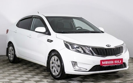 KIA Rio III рестайлинг, 2013 год, 769 777 рублей, 3 фотография