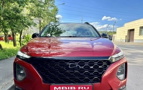 Hyundai Santa Fe IV, 2018 год, 2 650 000 рублей, 2 фотография