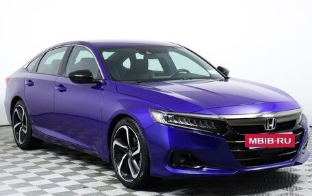 Honda Accord IX рестайлинг, 2022 год, 2 970 000 рублей, 3 фотография