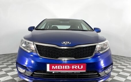 KIA Rio III рестайлинг, 2016 год, 999 000 рублей, 2 фотография