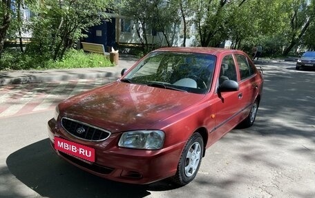 Hyundai Accent II, 2005 год, 1 фотография