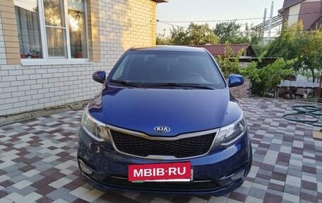 KIA Rio III рестайлинг, 2016 год, 1 050 000 рублей, 1 фотография