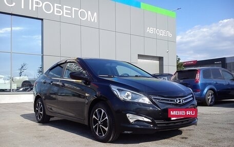 Hyundai Solaris II рестайлинг, 2015 год, 1 149 000 рублей, 5 фотография