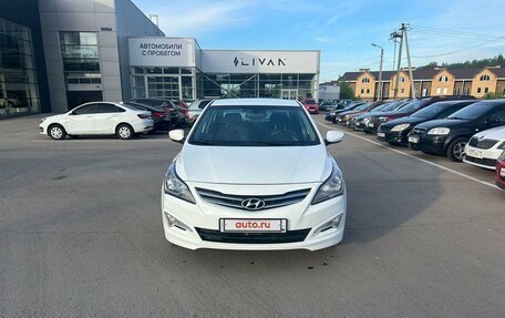 Hyundai Solaris II рестайлинг, 2014 год, 950 000 рублей, 2 фотография