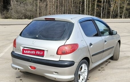 Peugeot 206, 2007 год, 375 000 рублей, 6 фотография