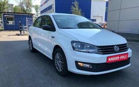 Volkswagen Polo VI (EU Market), 2017 год, 1 249 000 рублей, 3 фотография