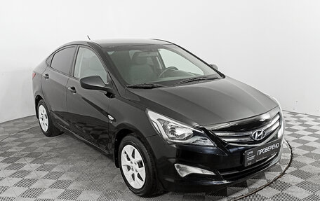 Hyundai Solaris II рестайлинг, 2015 год, 1 127 000 рублей, 3 фотография