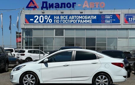 Hyundai Solaris II рестайлинг, 2013 год, 1 000 000 рублей, 4 фотография