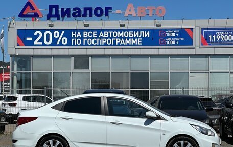 Hyundai Solaris II рестайлинг, 2013 год, 1 000 000 рублей, 8 фотография